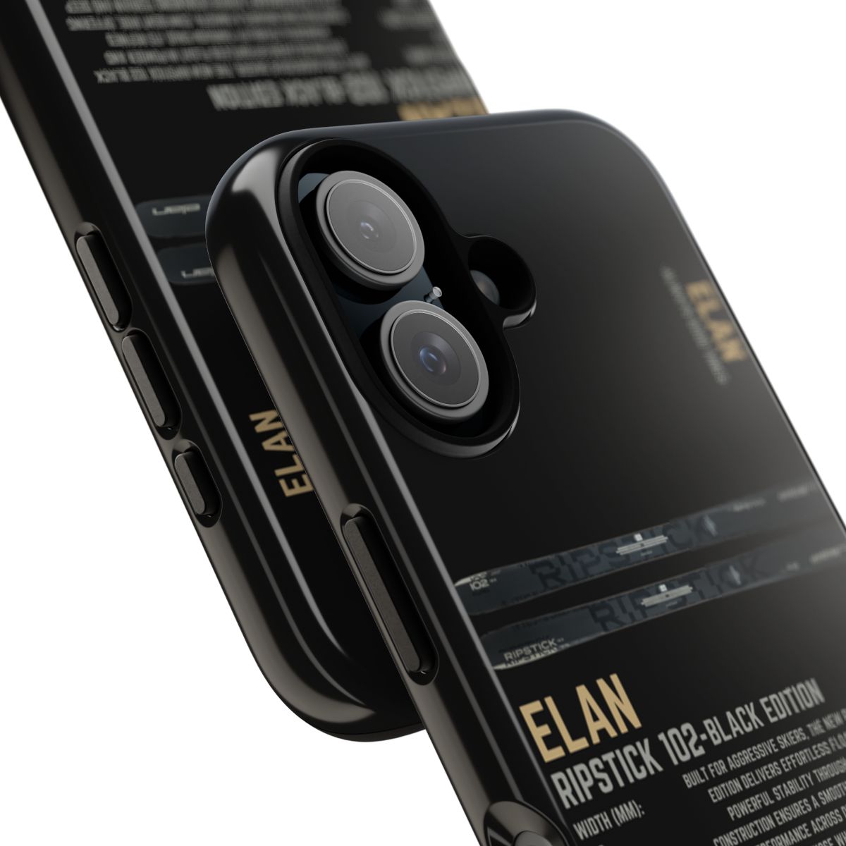 Elan Ripstick 102 Black Edition Phone Case