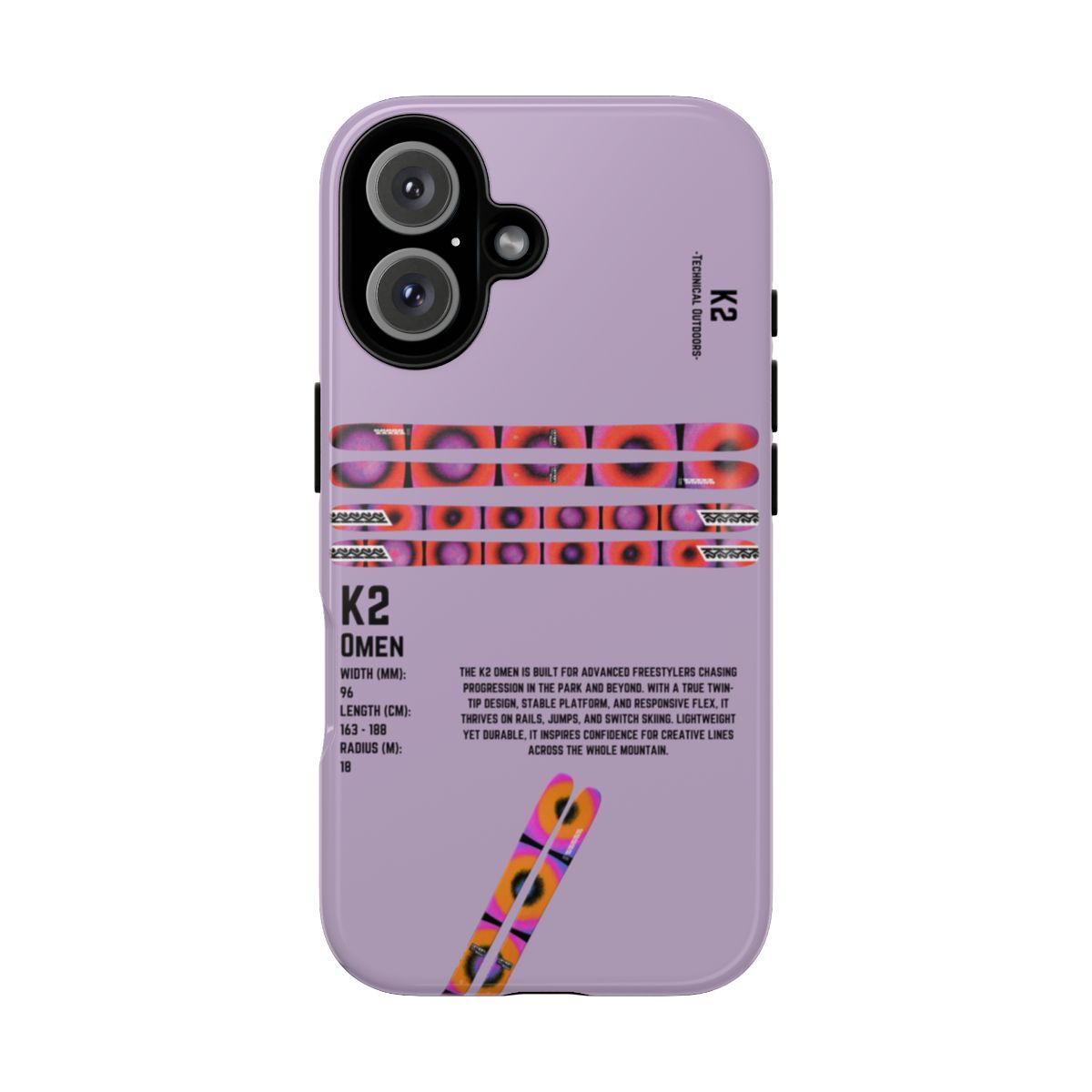 K2 Omen Phone Case