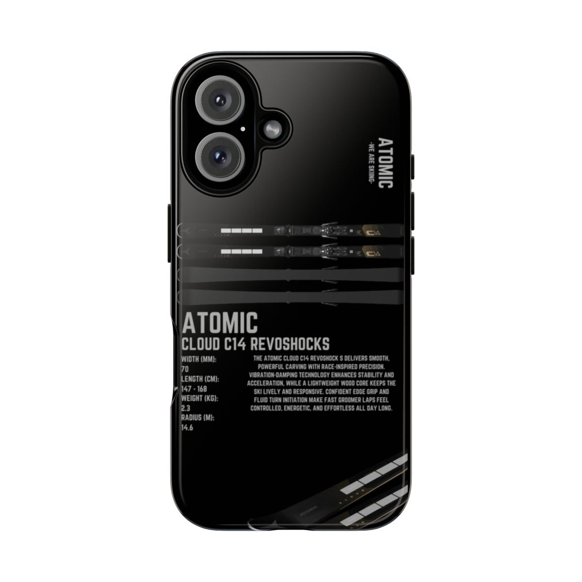 Atomic Cloud C14 Revoshocks Phone Case