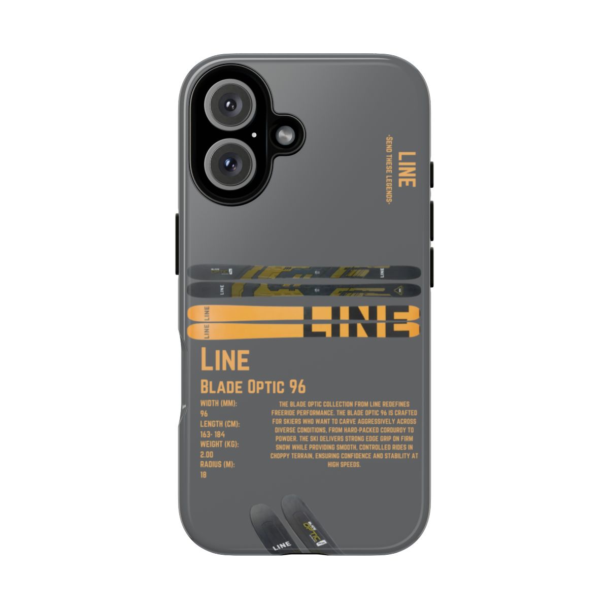 Line Blade Optic 96 Phone Case