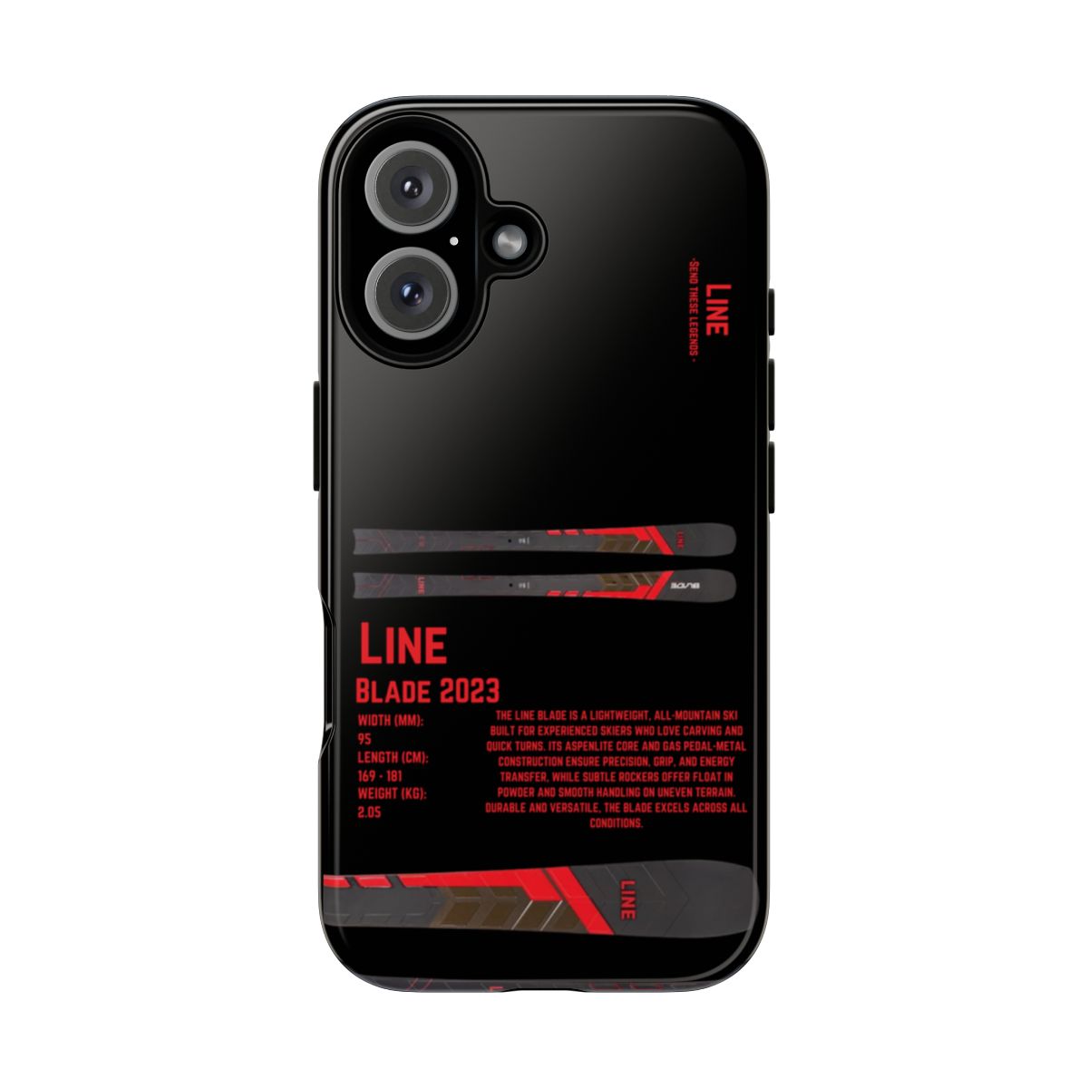 Line Blade Phone Case