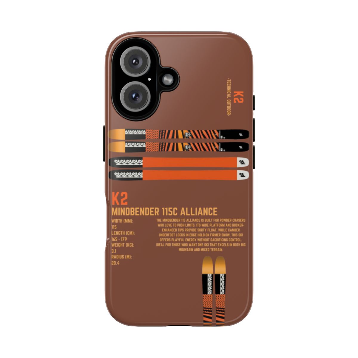 K2 Mindbender 115C Alliance Phone Case
