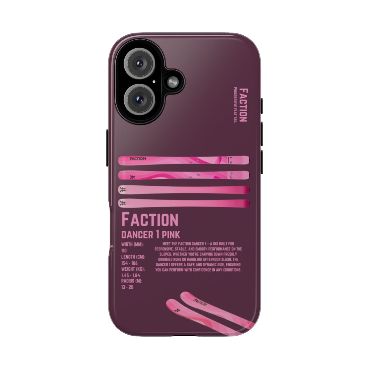 Faction Dancer 1 Pink Phone Case