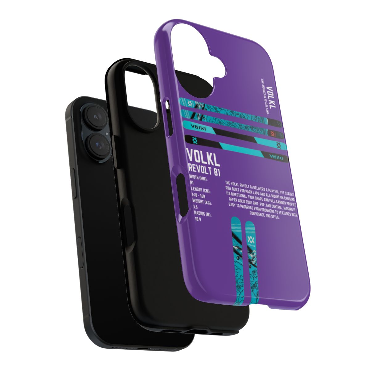 Volkl Revolt 81 Phone Case