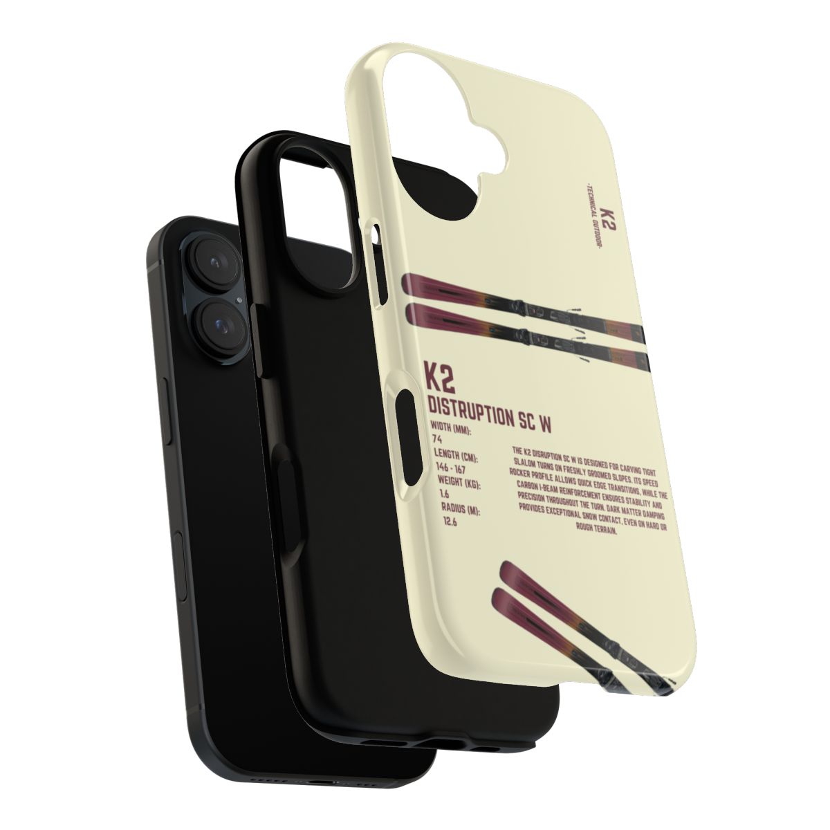 K2 Distruption SC W Phone Case