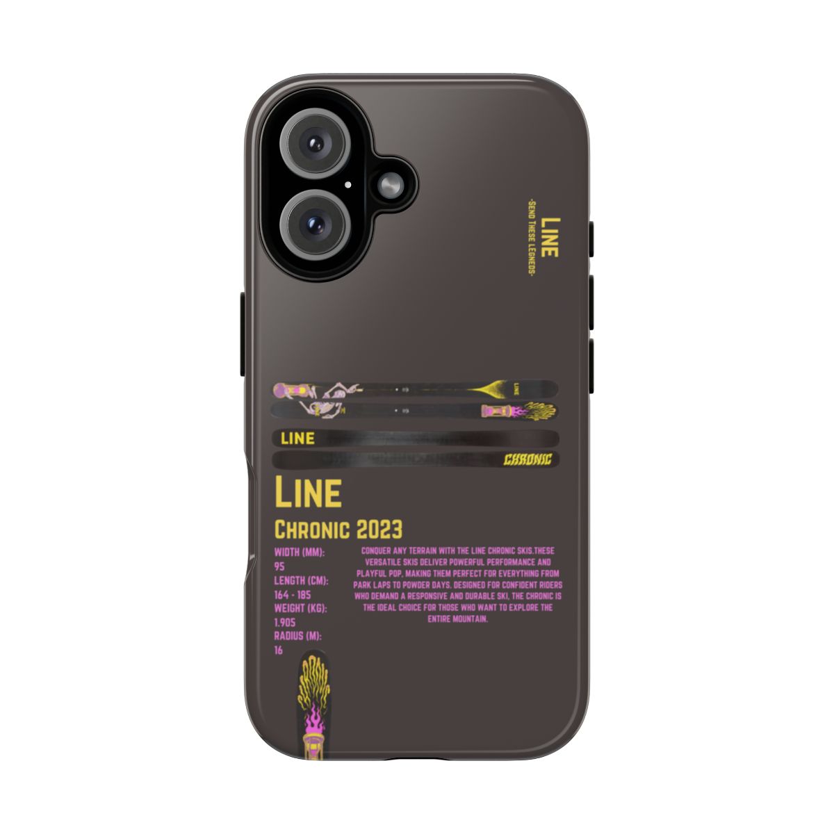 Line Chronic Phone Case
