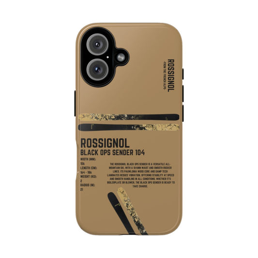 Rossignol Black Ops Sender 104 Phone Case