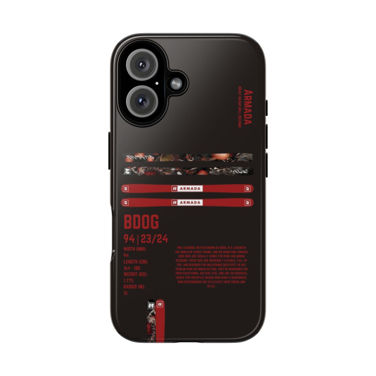 Armada Bdog 94 Phone Case