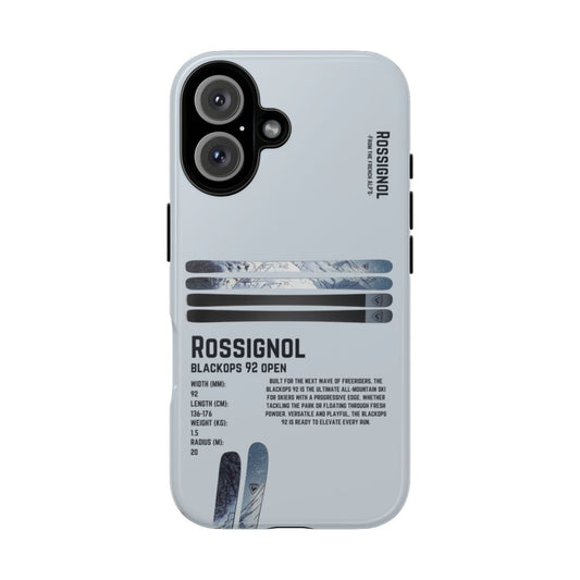 Rossignol Freeride Blackkops Phone Case
