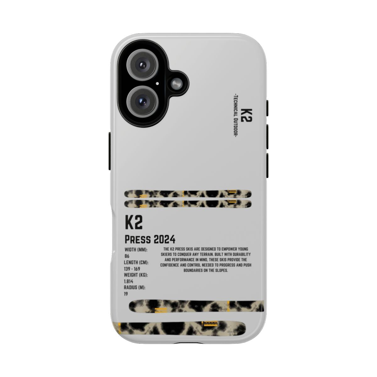 K2 Press Phone Case