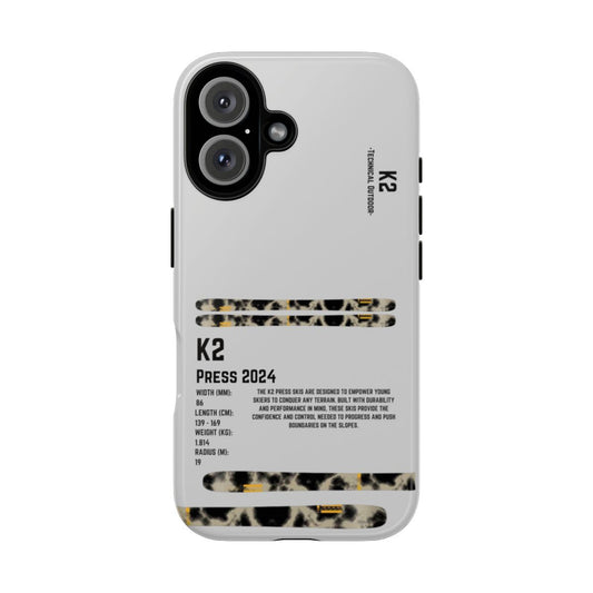 K2 Press Phone Case