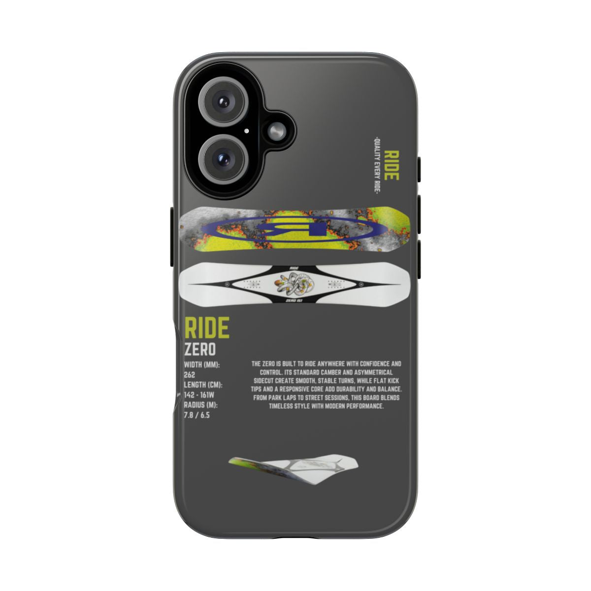 Ride Zero Phone Case