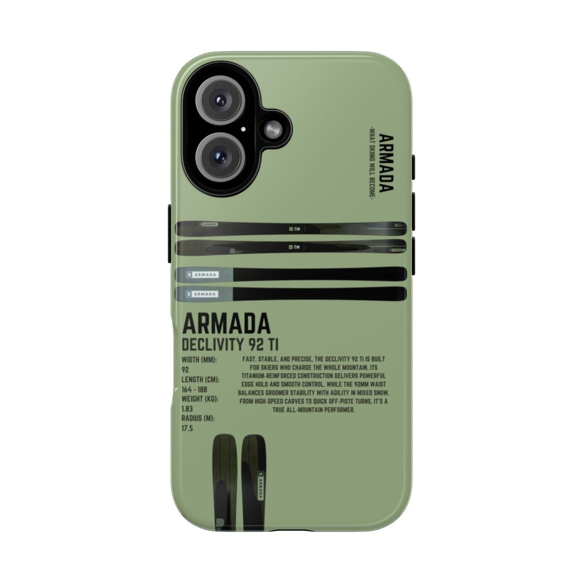 Armada Declivity 92 TI Phone Case