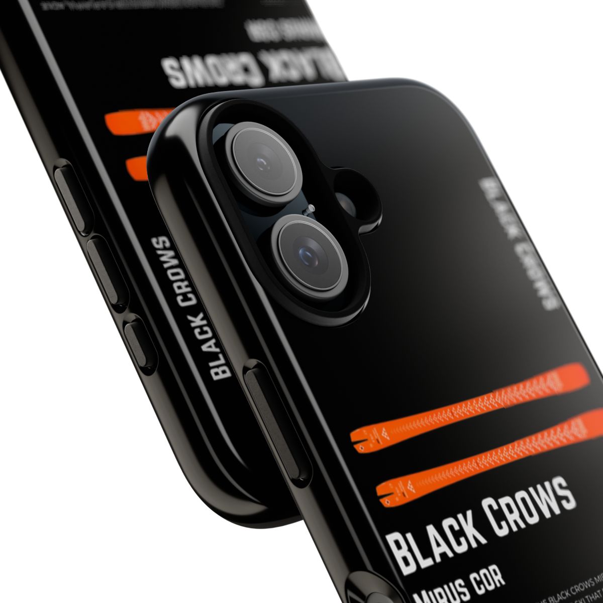 Black Crows Mirus Cor Rosa Phone Case