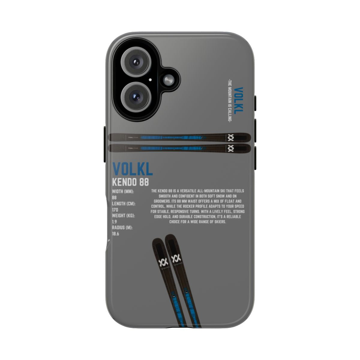 Volkl Kendo 88 Phone Case