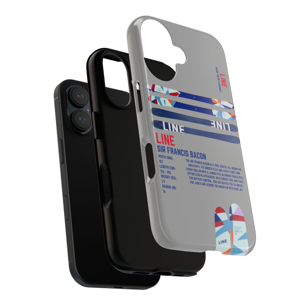 Line Sir Francis Bacon Phone Case