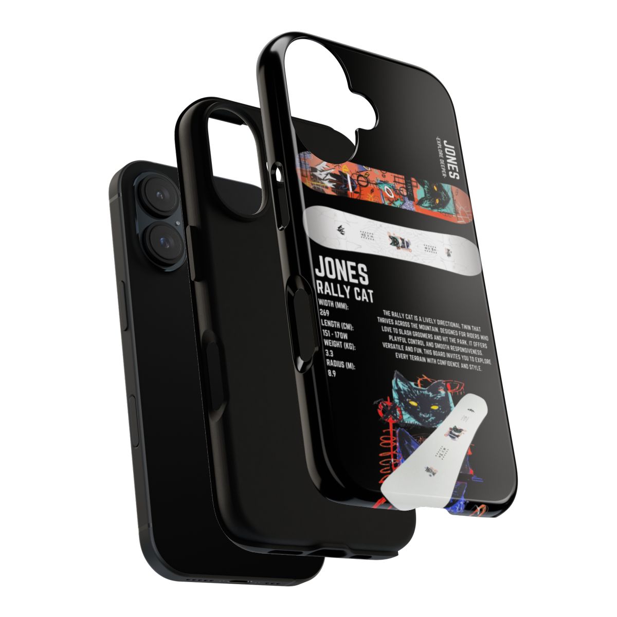 Jones Rally Cat Phone Case