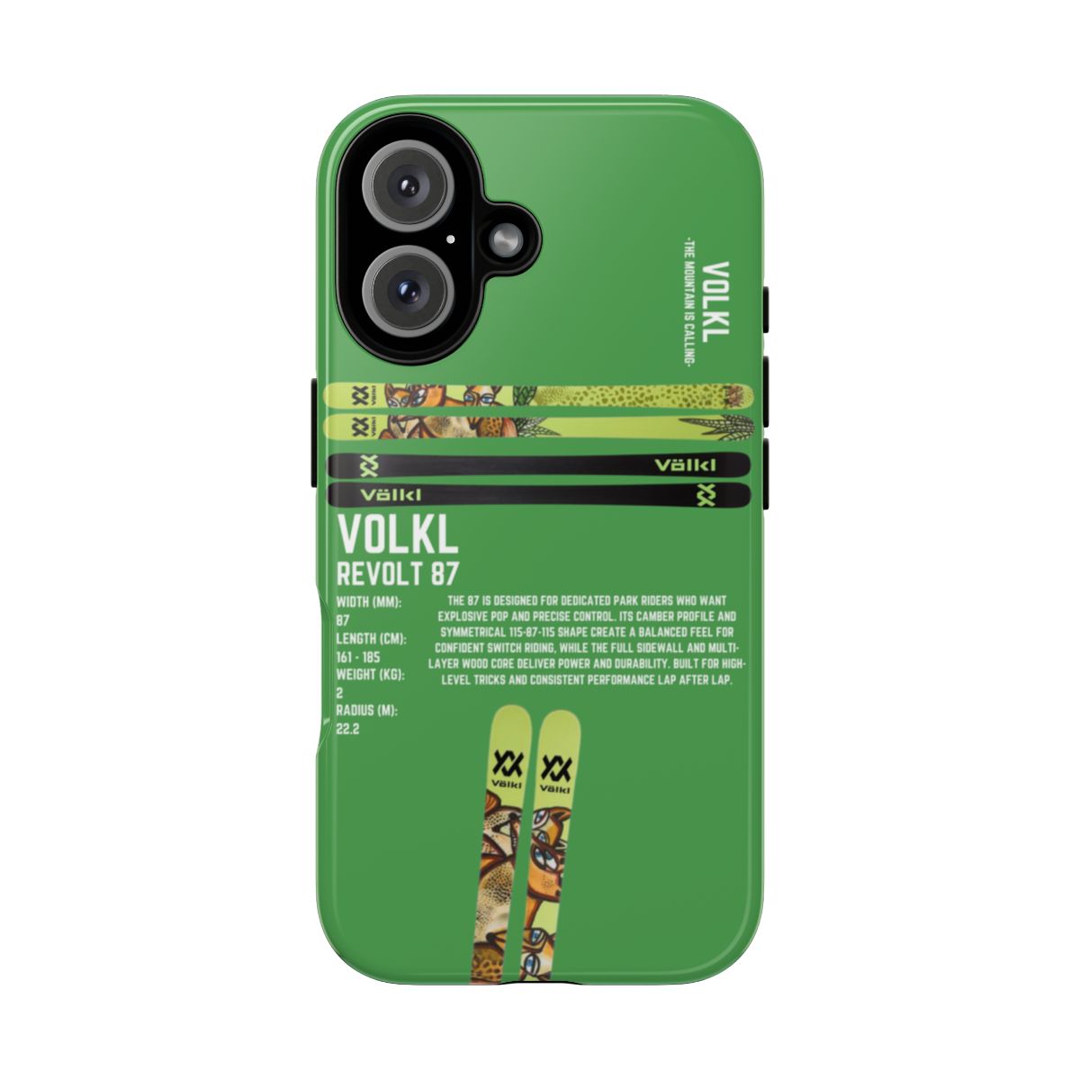 Volkl Reevolt 87 Phone Case