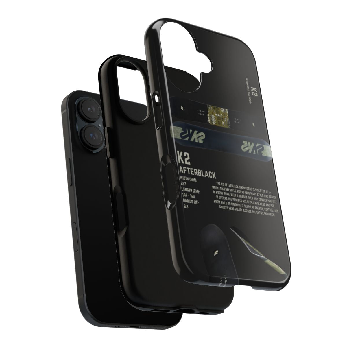 K2 Afterblack Phone Case