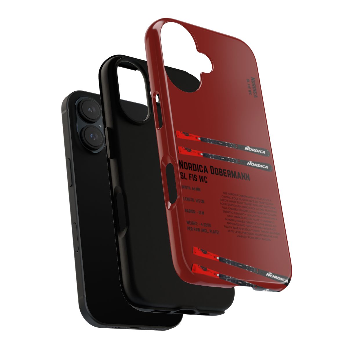 Nordica Dobermann Rosa Phone Case